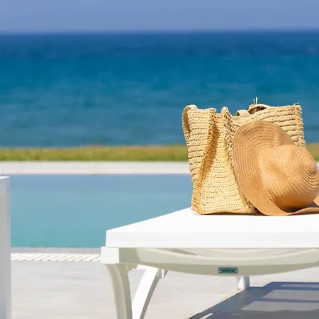 Liam Front Luxury With 100m2 Infinity Pool Villa Fanes (Rhodes)