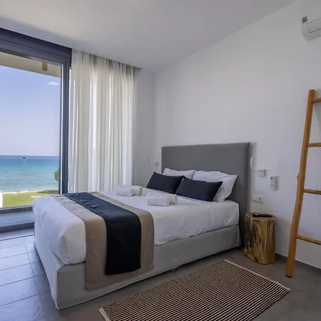 Liam Front Luxury With 100m2 Infinity Pool Villa Fanes (Rhodes)